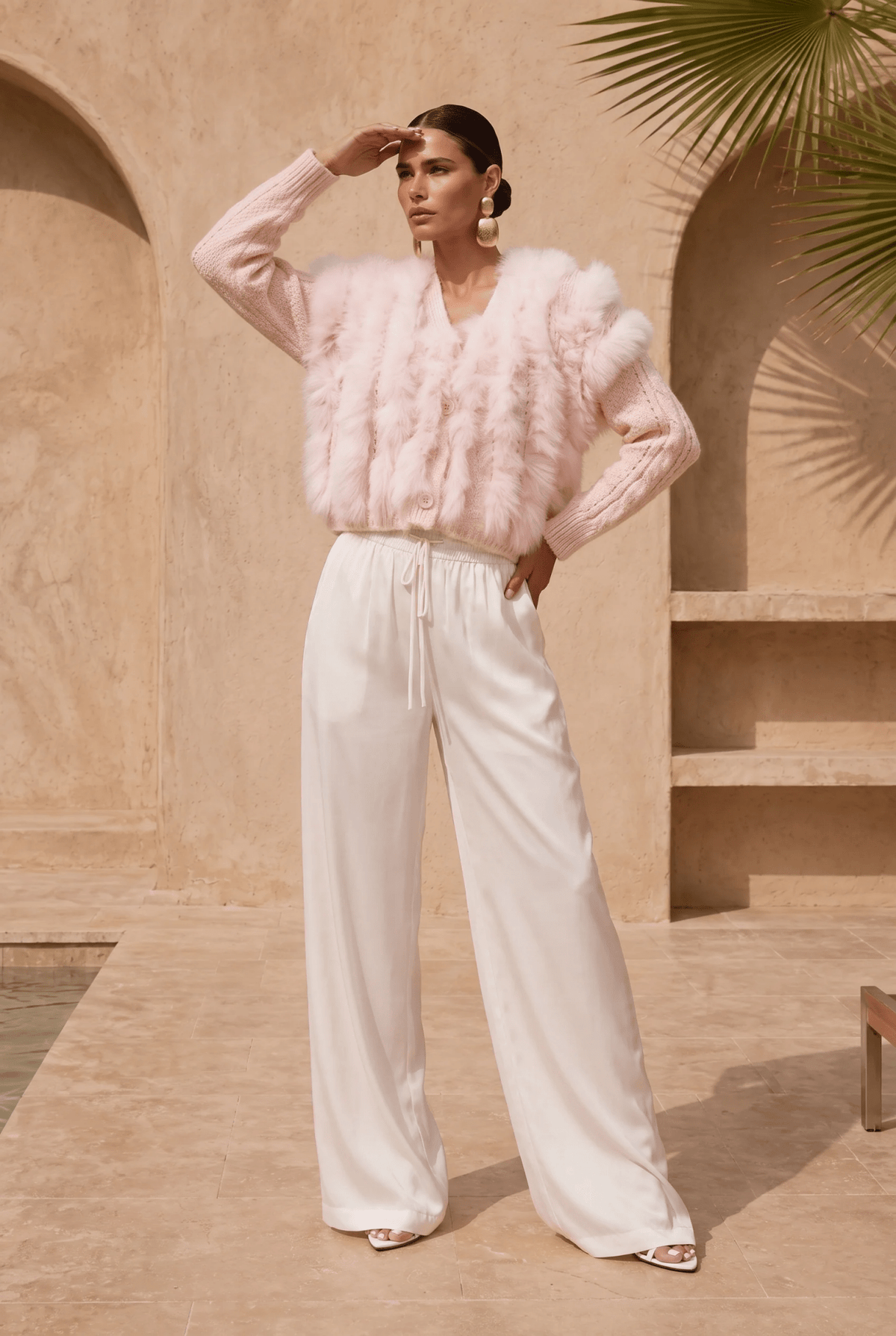 The Ever After Fur Cardigan - Detour Boutiques