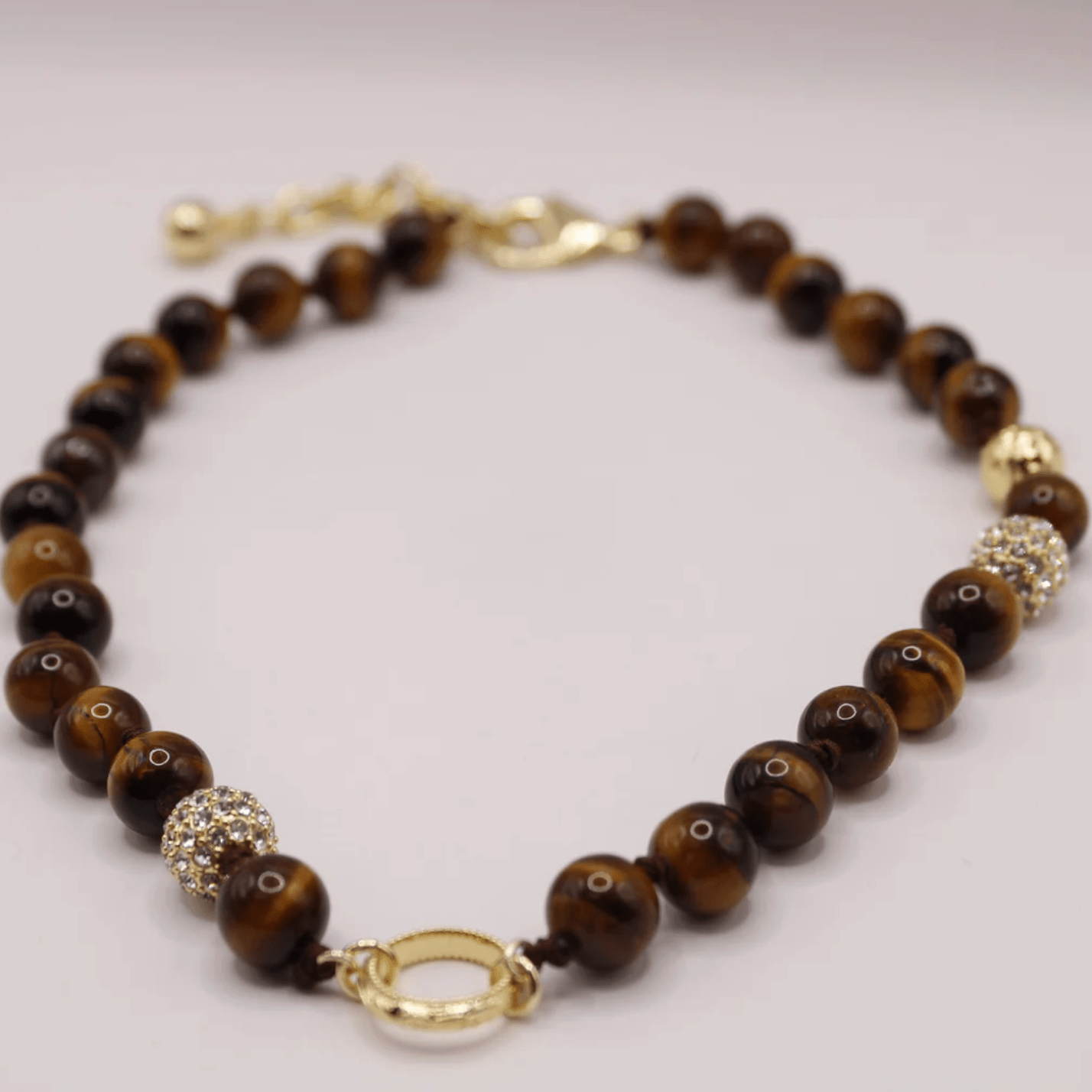 The Hera Tiger's eye Necklace - Detour Boutiques