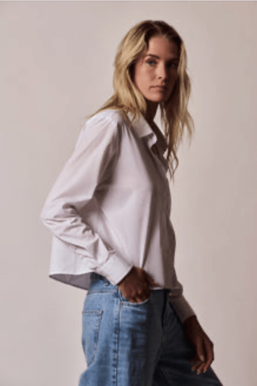 The Long Sleeve Boxy Crop - Detour Boutiques