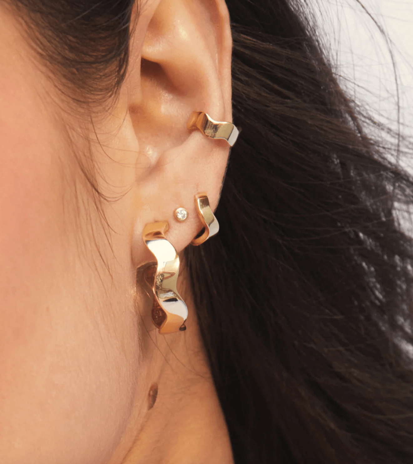 Thick Form Ear Cuff - Detour Boutiques
