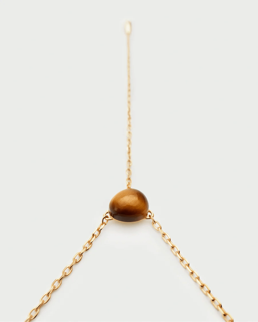 Tiger Eye Stella Necklace - Detour Boutiques