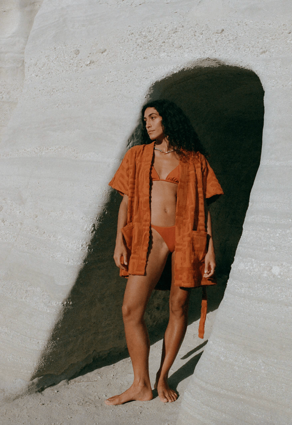 Towelling Mini Robe - Detour Boutiques