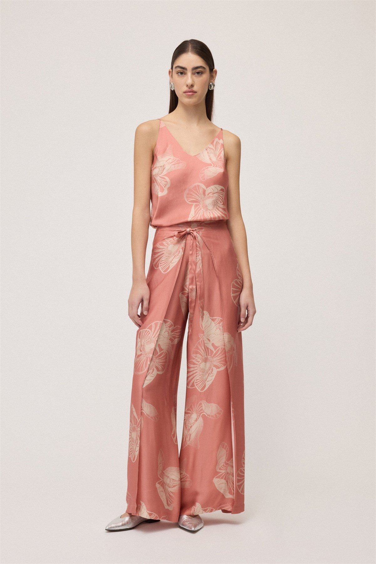 Viscose Wrap Style Pant - Detour Boutiques