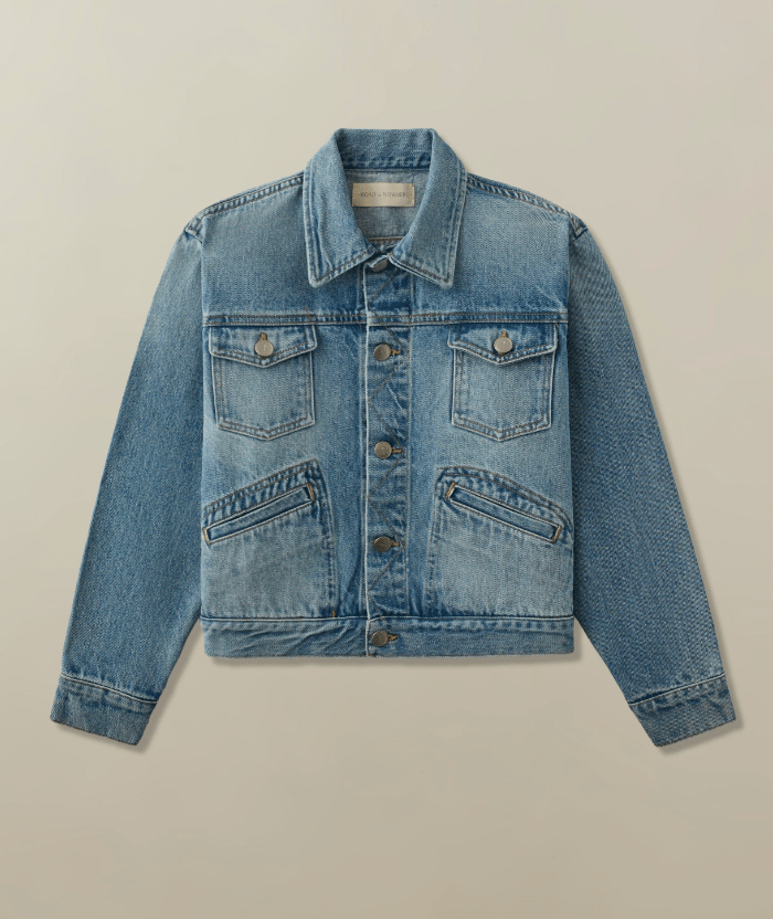 WOMEN'S IGGY JACKET IN JAPANESE DENIM - Detour Boutiques