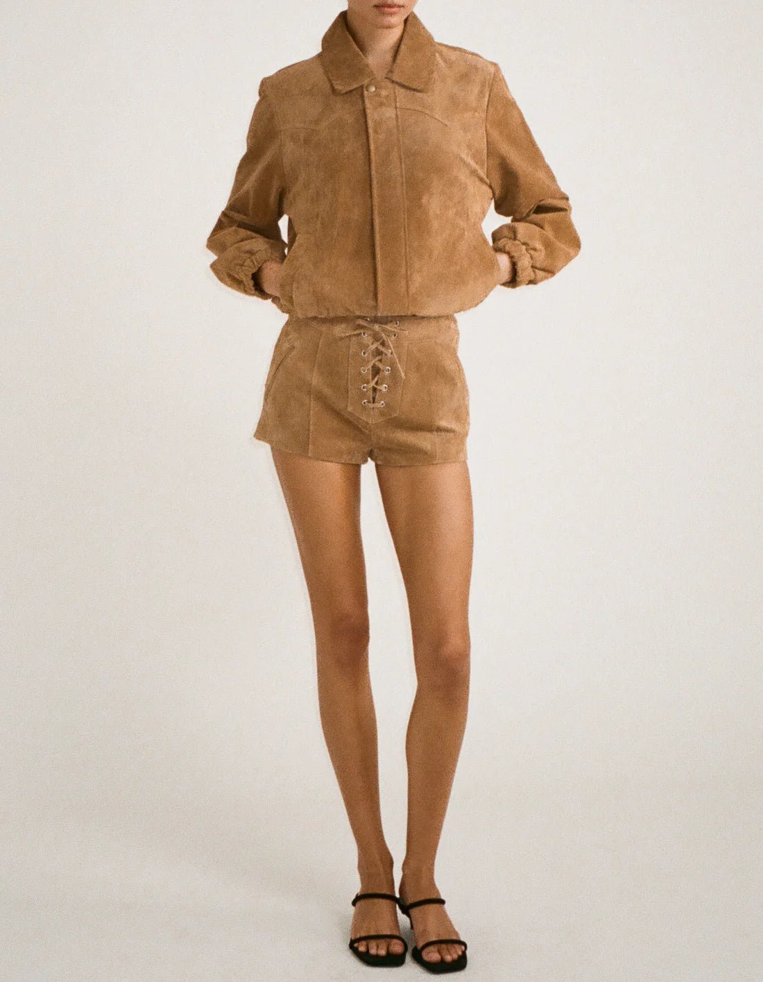 Yellowstone Suede Microshort - Detour Boutiques