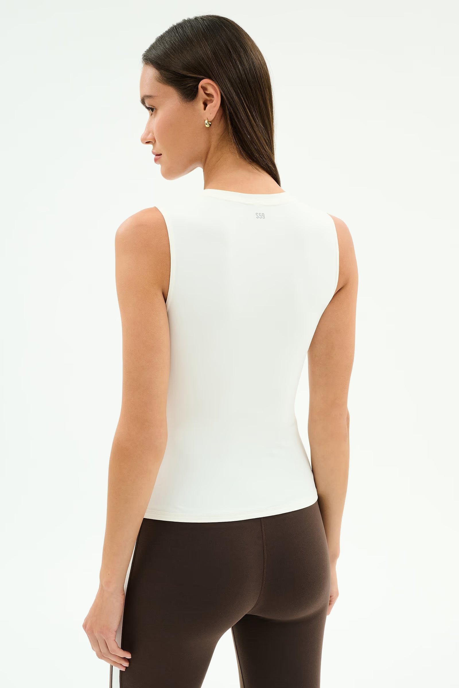 White Carter Tank