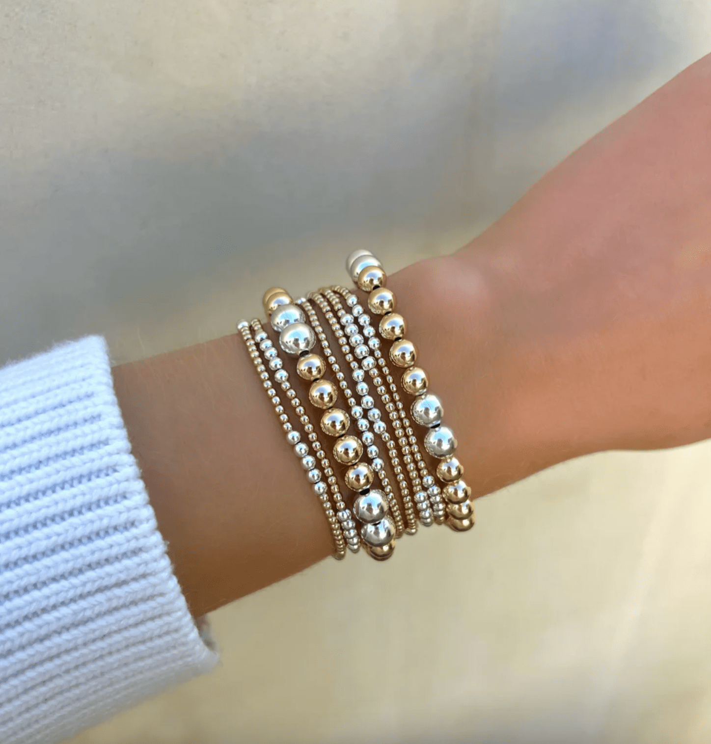 2MM Bracelet with 3MM Sterling Silver - Detour Boutiques