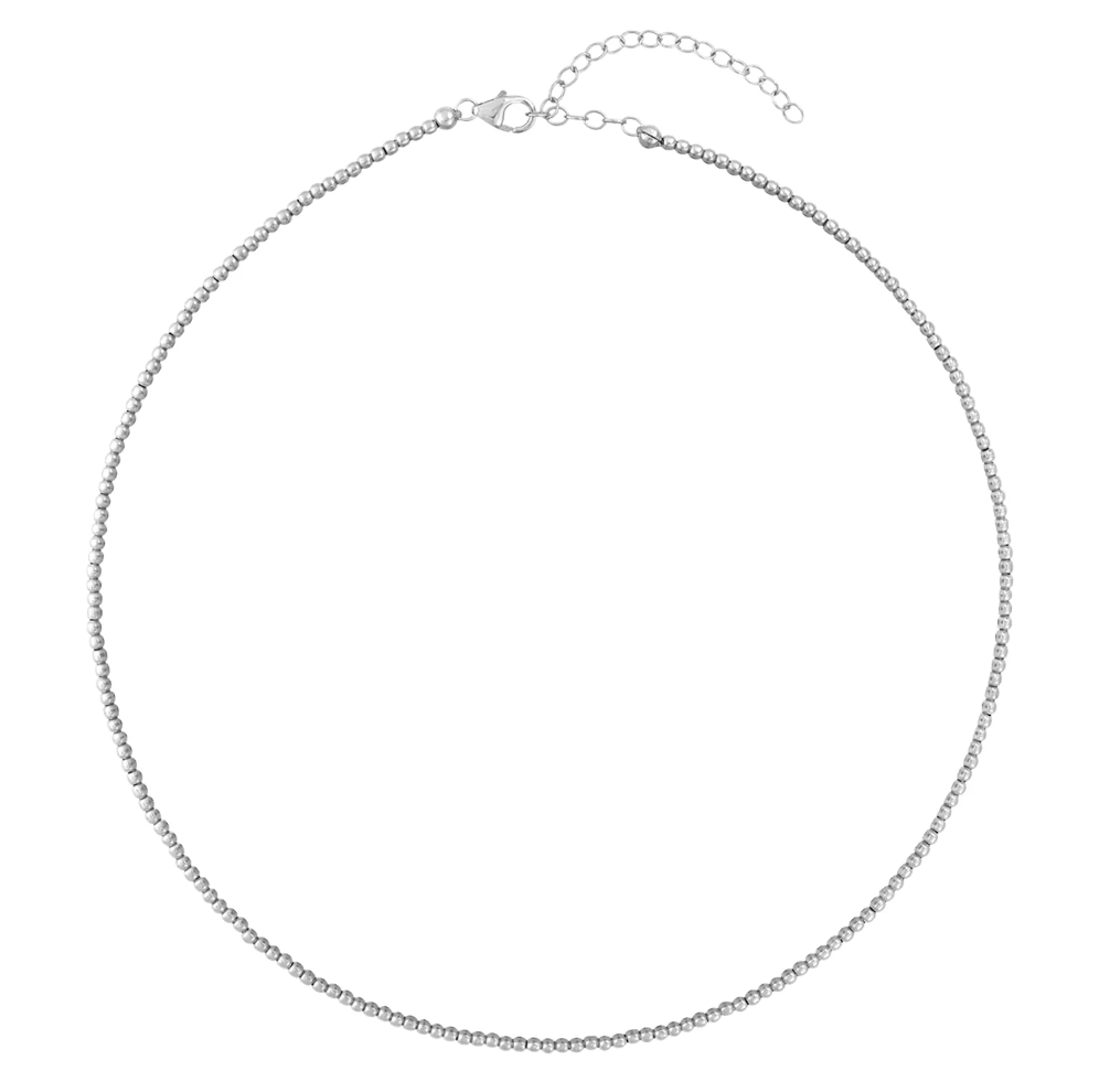2MM Signature Beaded Necklace - Detour Boutiques