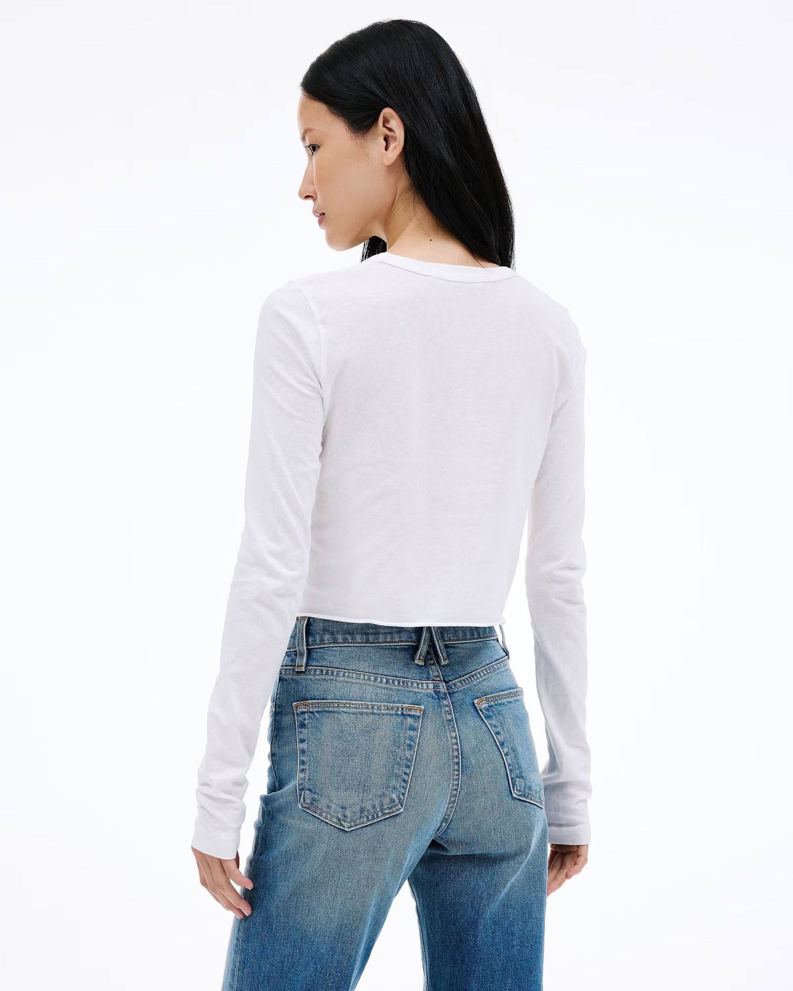 Baby Long Sleeve Crop Tee