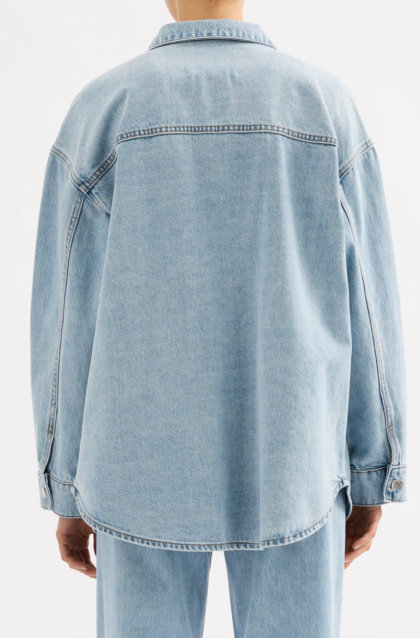 Organic Denim Overshirt