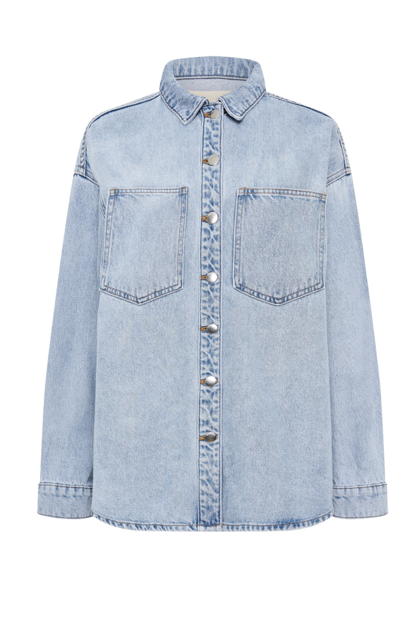 Organic Denim Overshirt