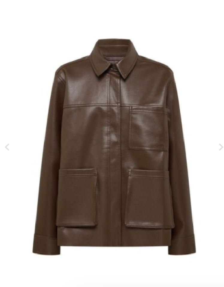 Telsey Faux Leather Jacket