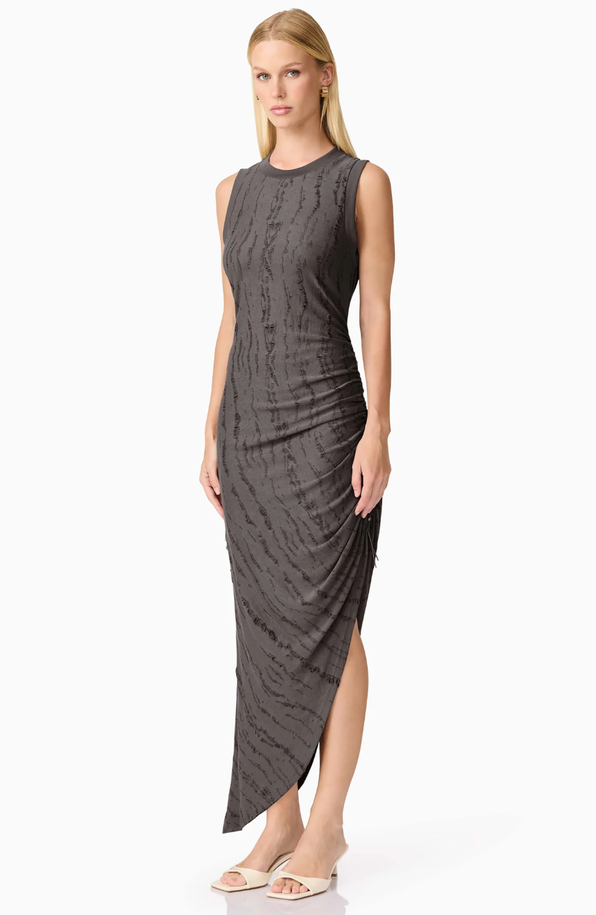 Lavania Asymmetrical Midi Dres
