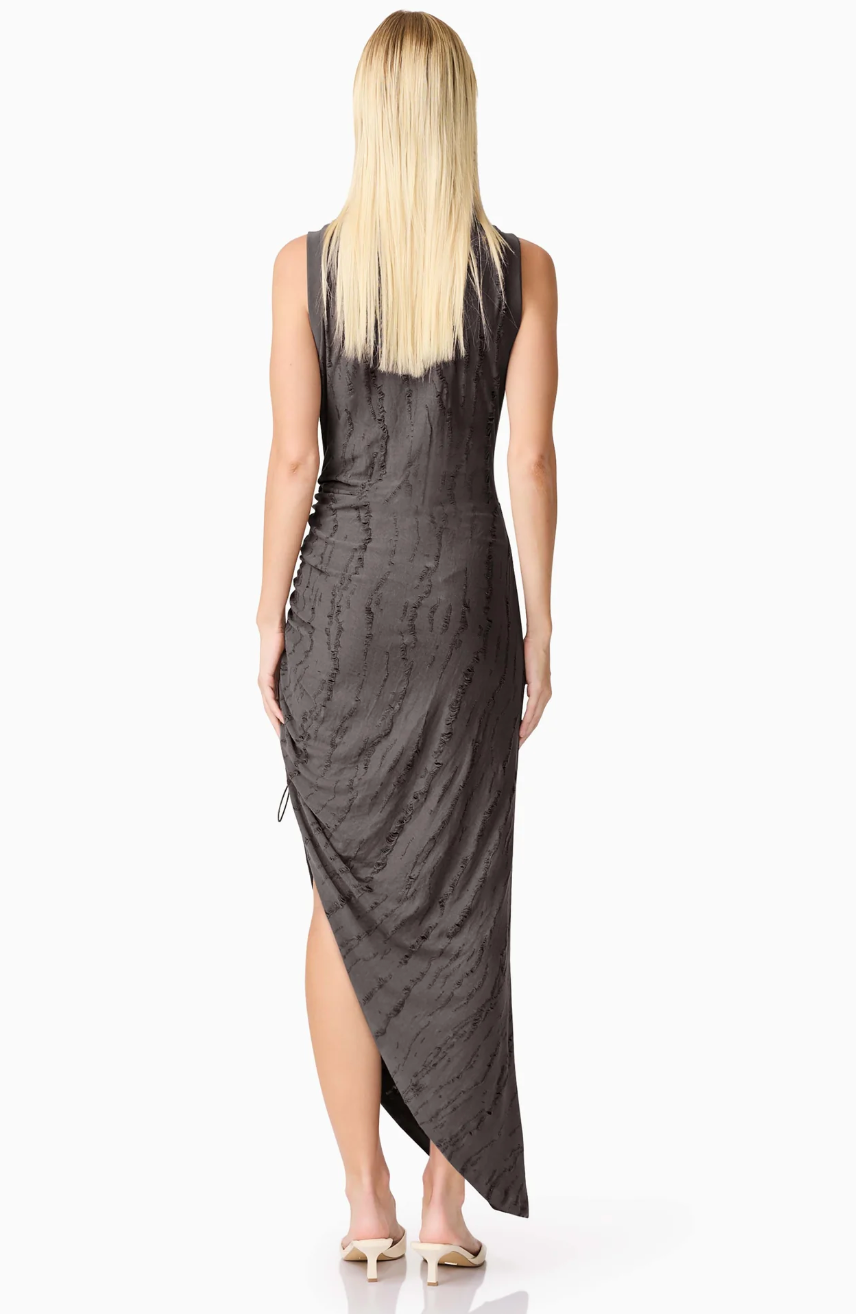 Lavania Asymmetrical Midi Dres