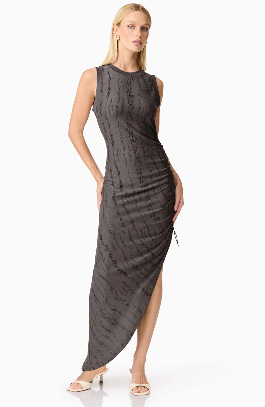 Lavania Asymmetrical Midi Dres