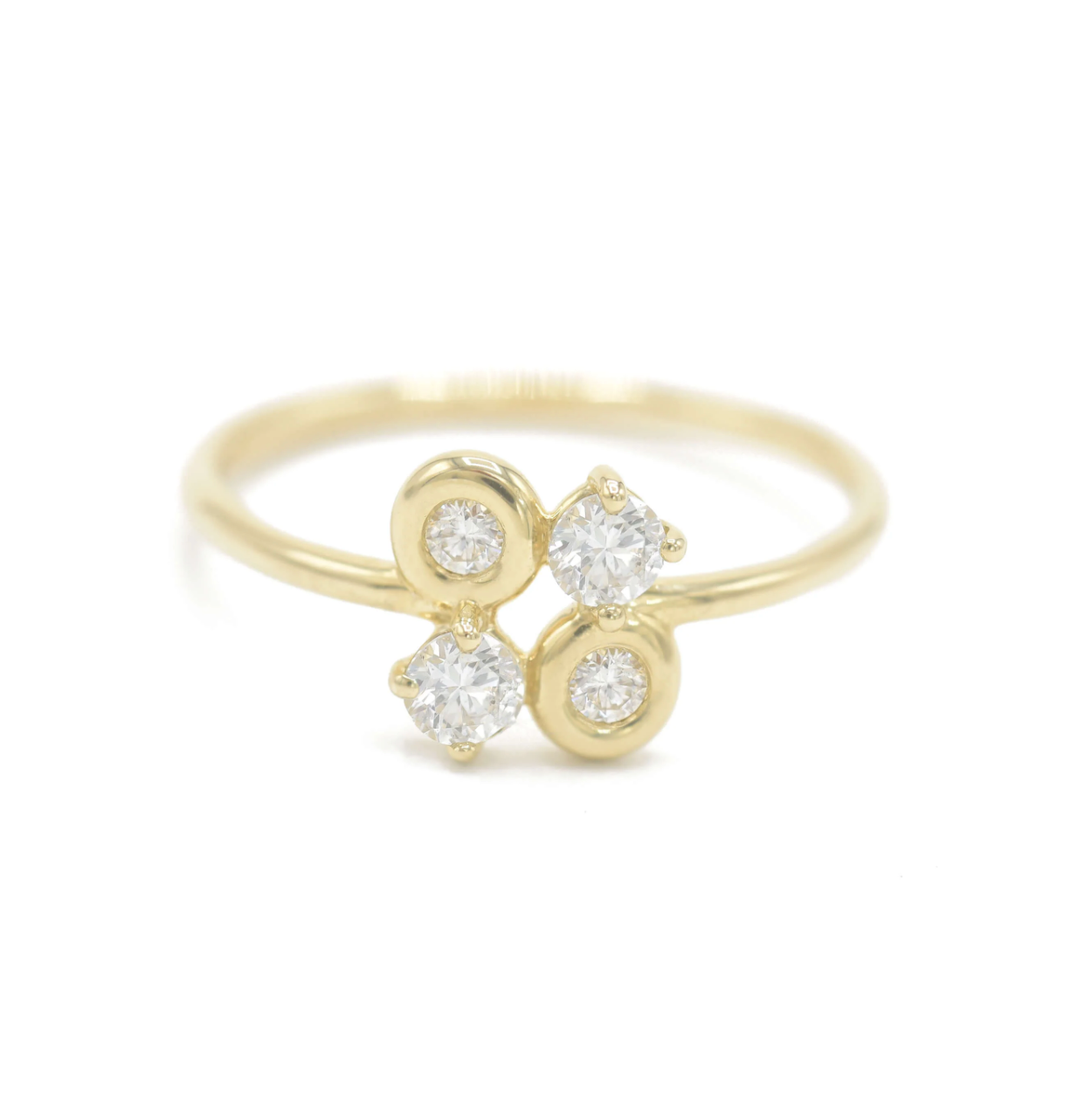 Quartet Pinky Ring