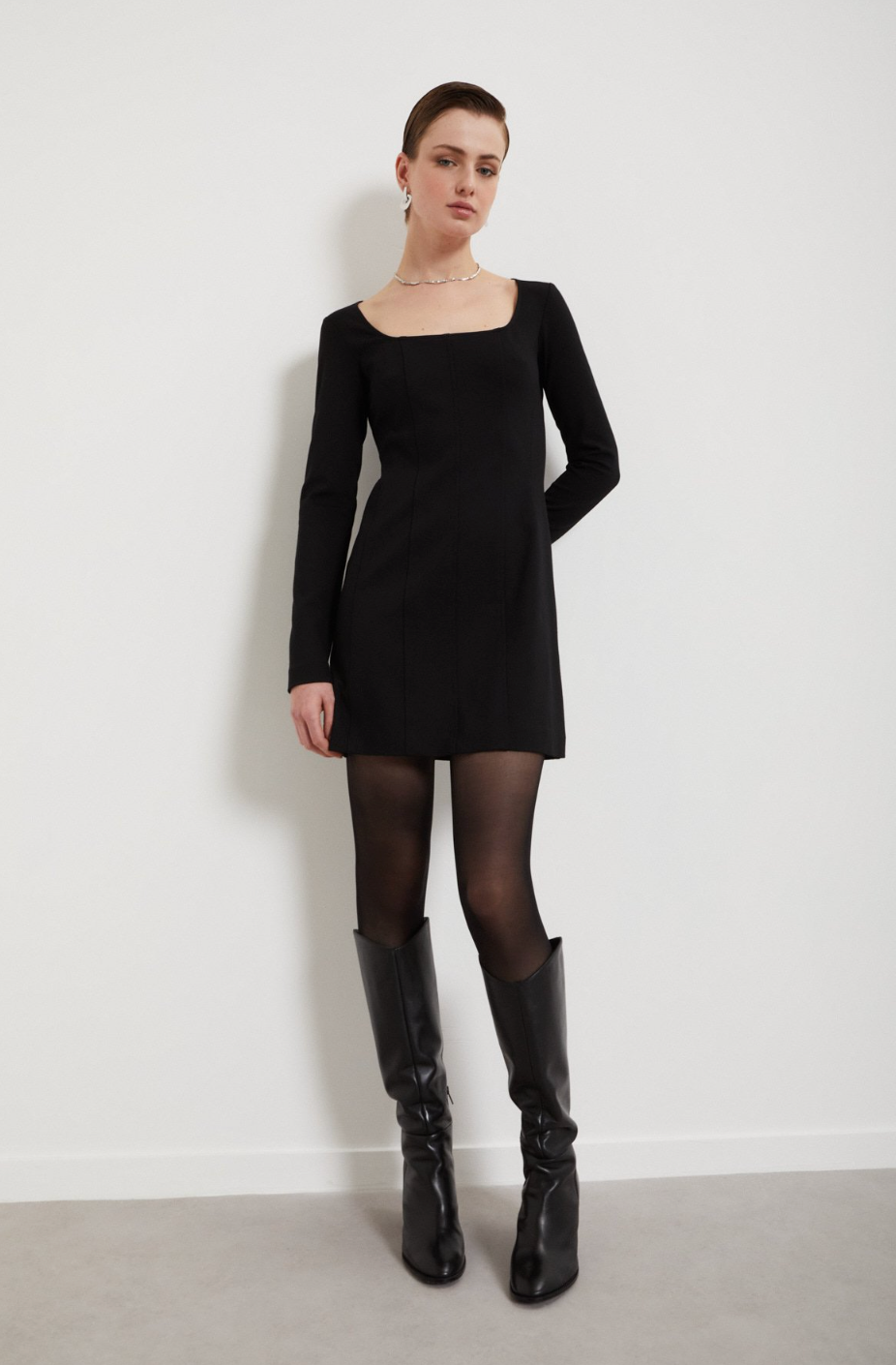 Viscose mini dress