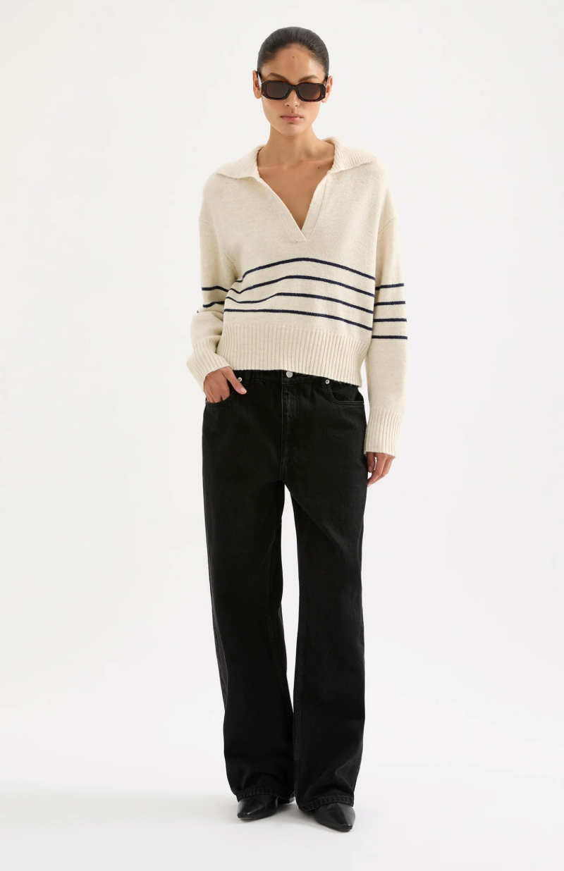 LOGAN RUGBY KNIT
