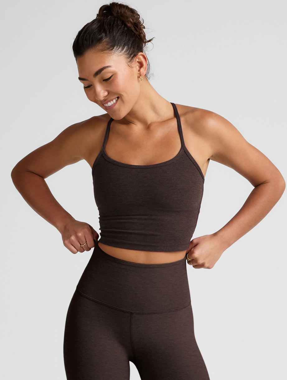 Spacedye Slim Racerback Cropped Tank