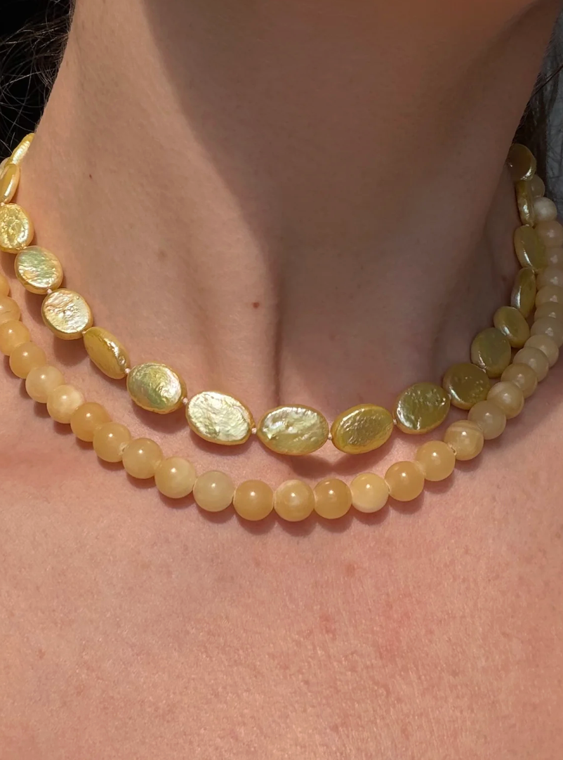 GOLDIE PEARL NECKLACE