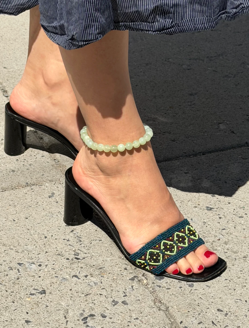 PALOMA ANKLET LIME JADE