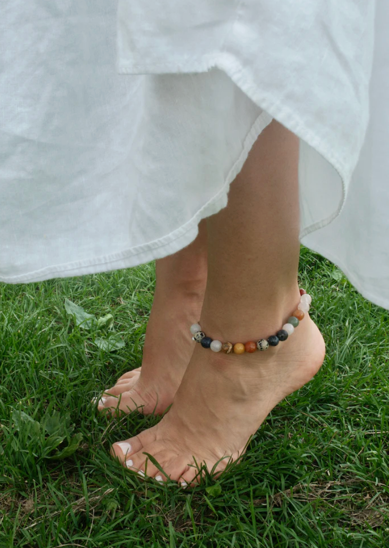 PALOMA ANKLET MULTI STONE