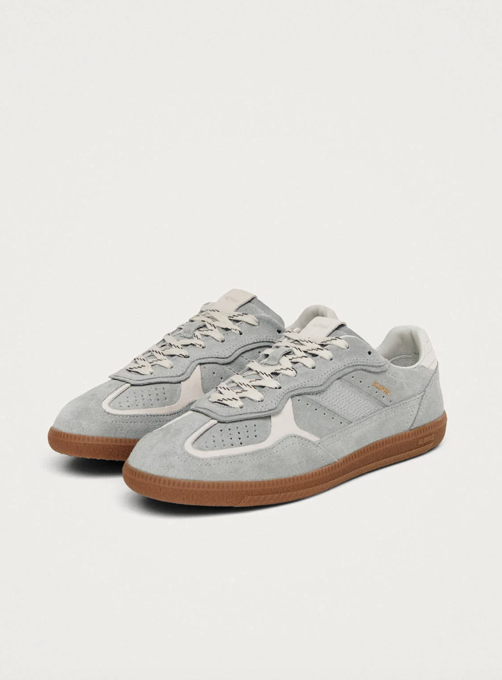 Tb.490 Rife Grey Leather Sneakers