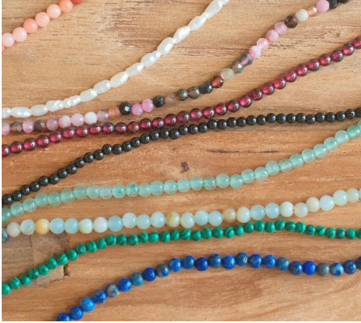 Micro Gem Necklace Amazonite