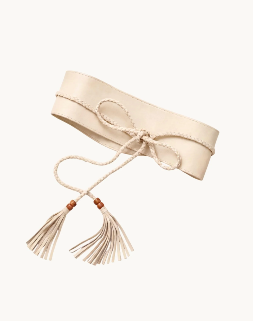 Baxter Leather Wrap Belt
