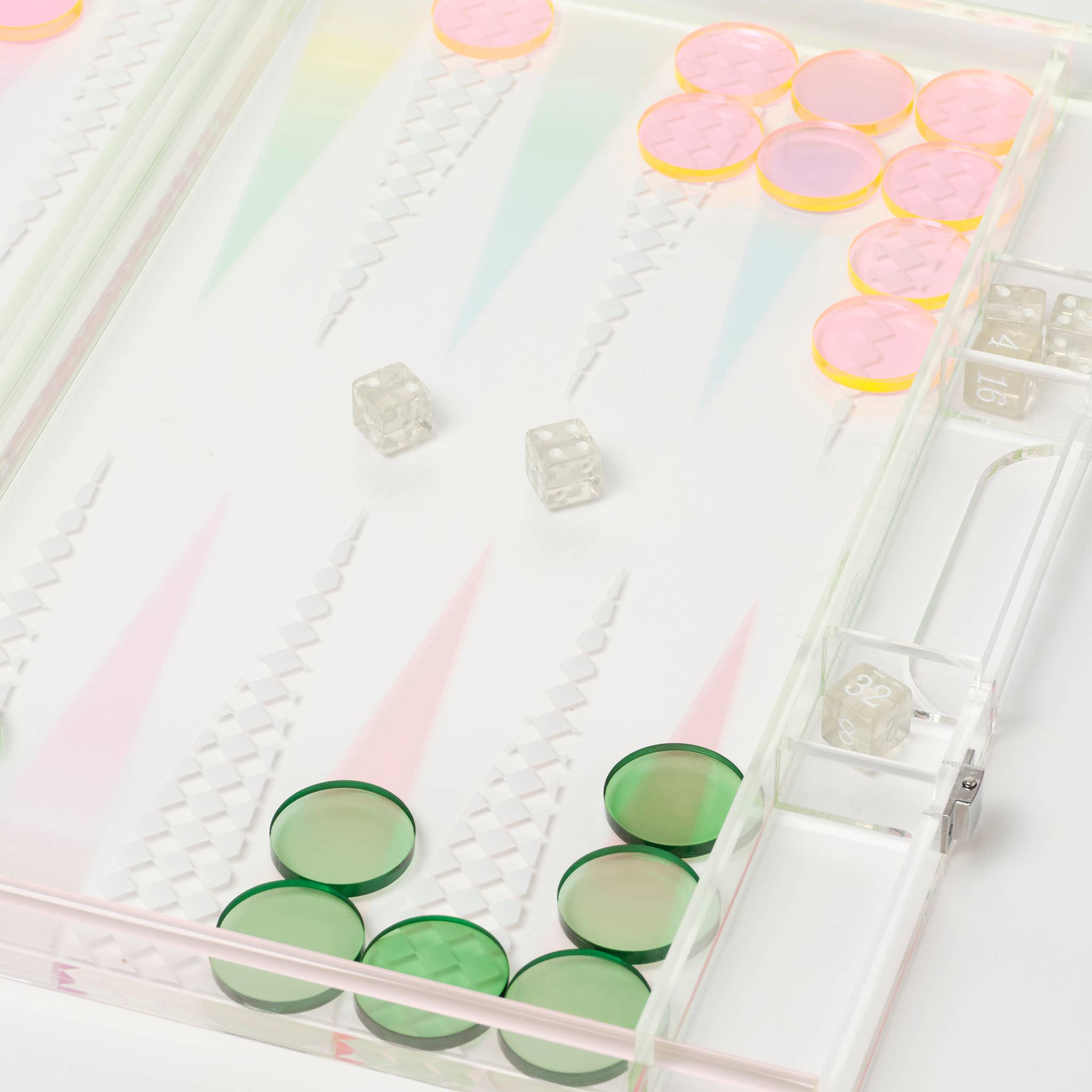 Sunnylife - Ombre Lucite Backgammon Sherbert