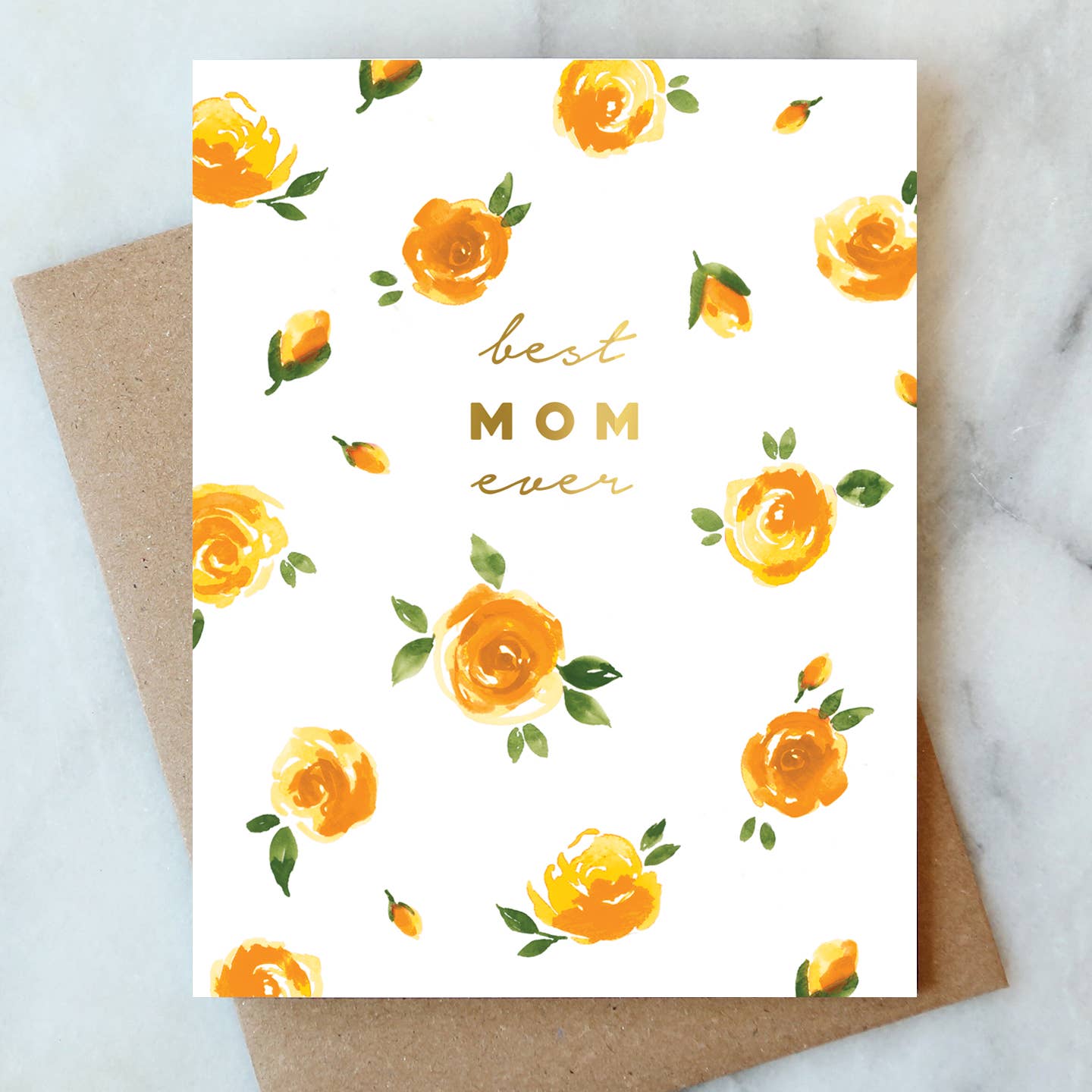Abigail Jayne Design - Best Mom Ever Roses Greeting Card | Mother's Day & Seasonal - Detour Boutiques