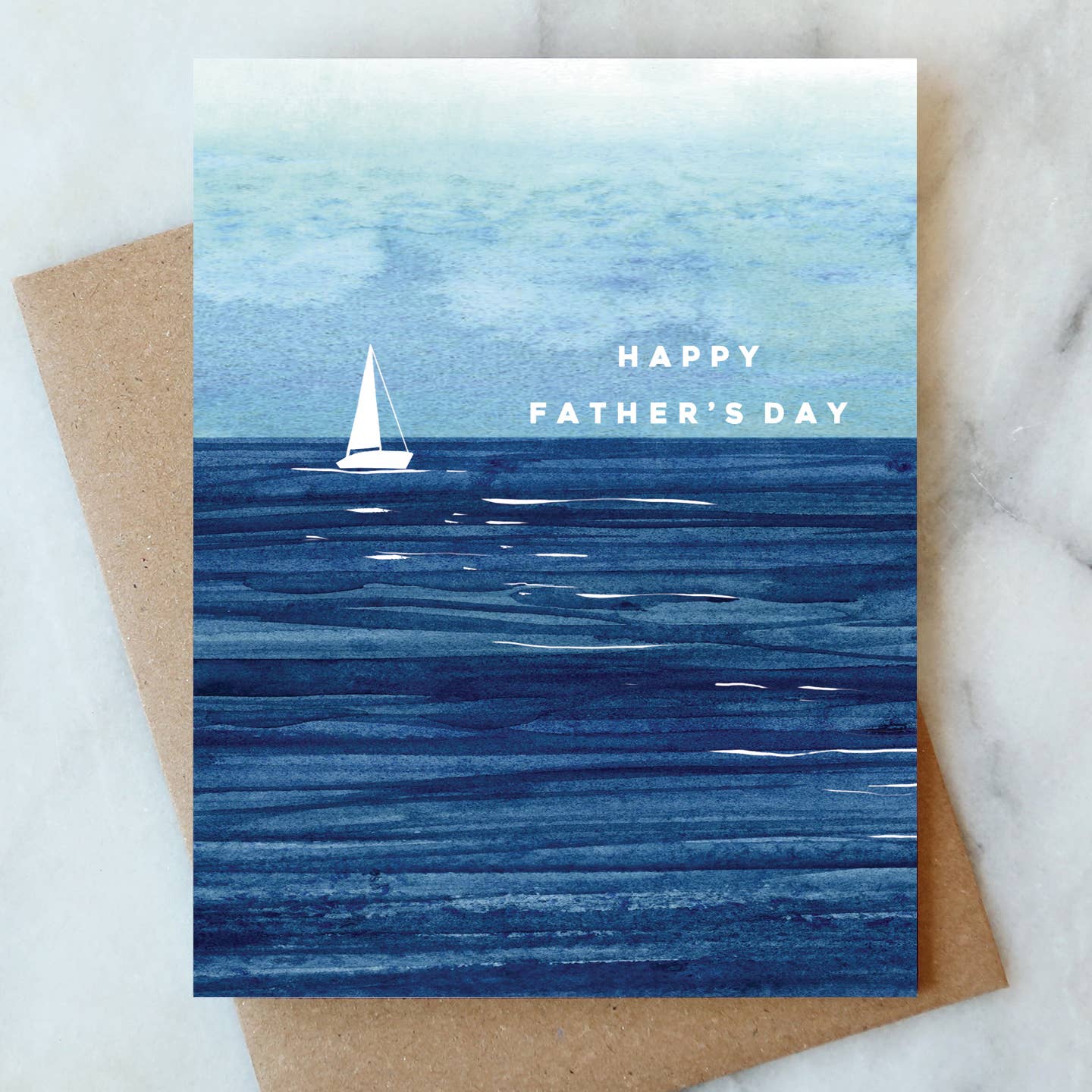 Abigail Jayne Design - Sail Boat Father's Day Greeting Card | Dad & Seasonal Card - Detour Boutiques