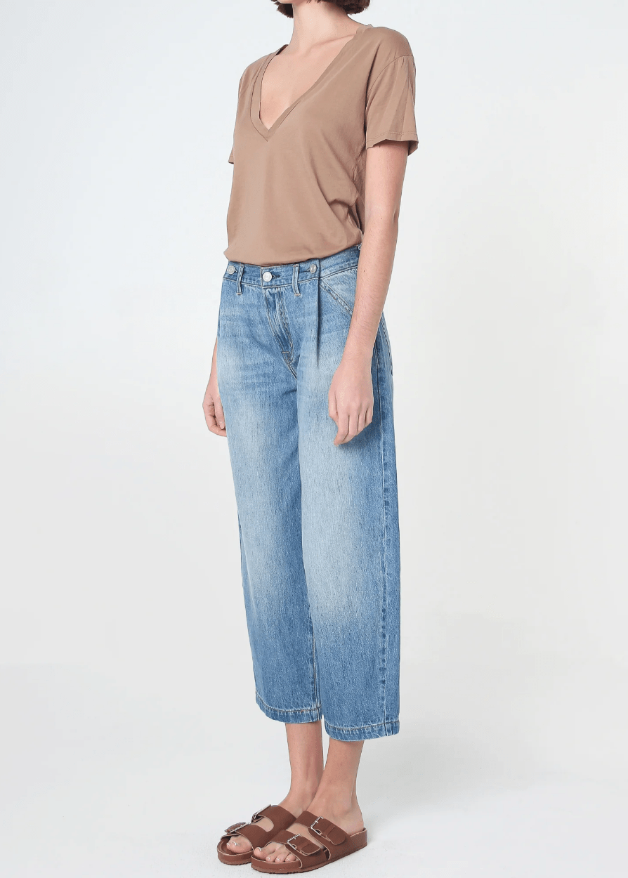 Adeline Cropped Barrel - Detour Boutiques