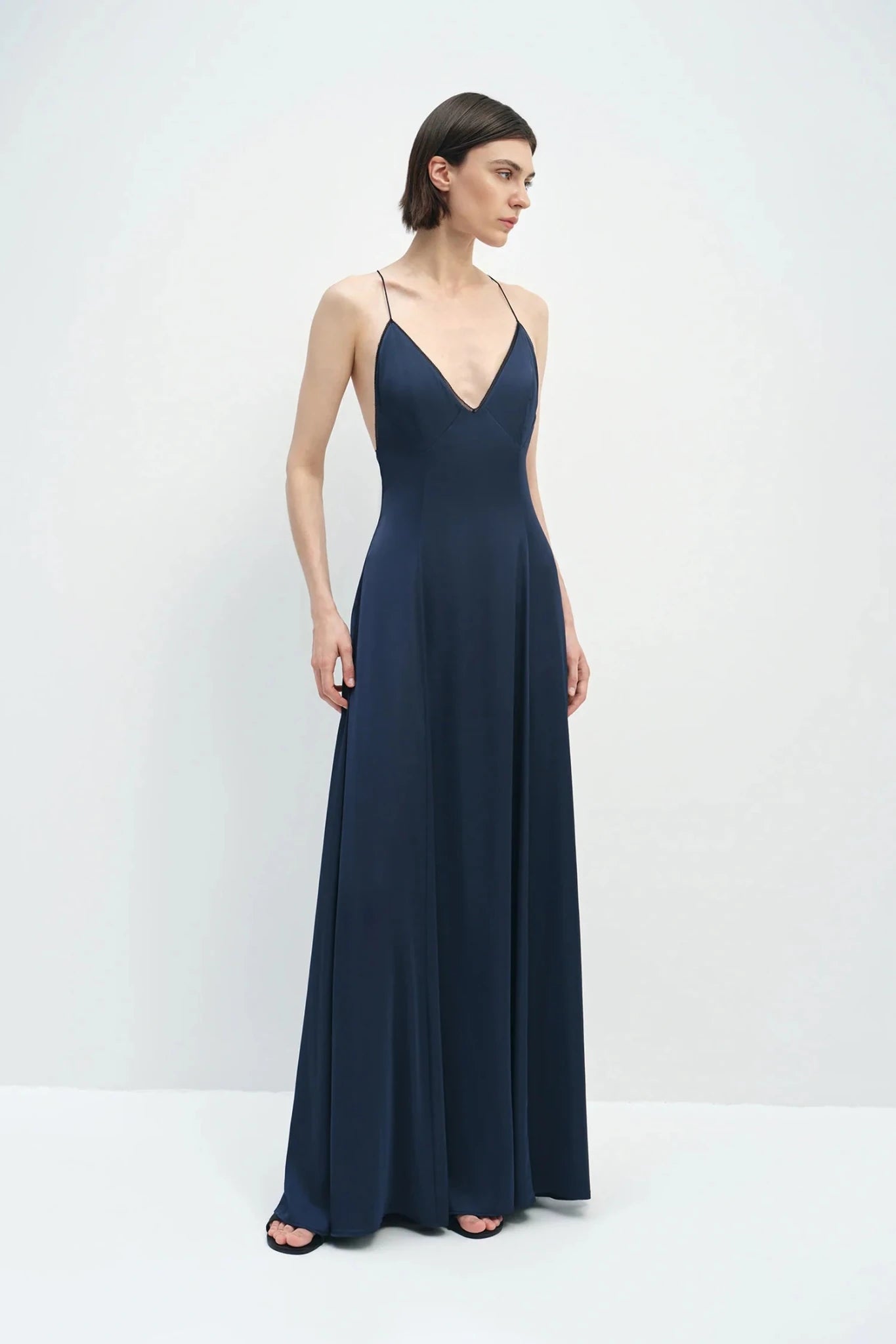 Amélie V - Cami Satin Dress - Detour Boutiques