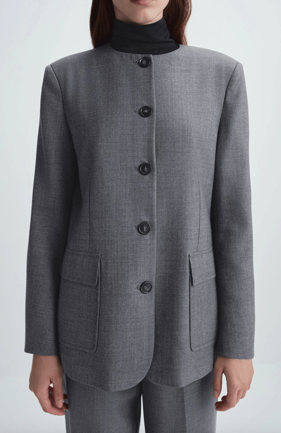 Arlin Collarless Blazer - Detour Boutiques