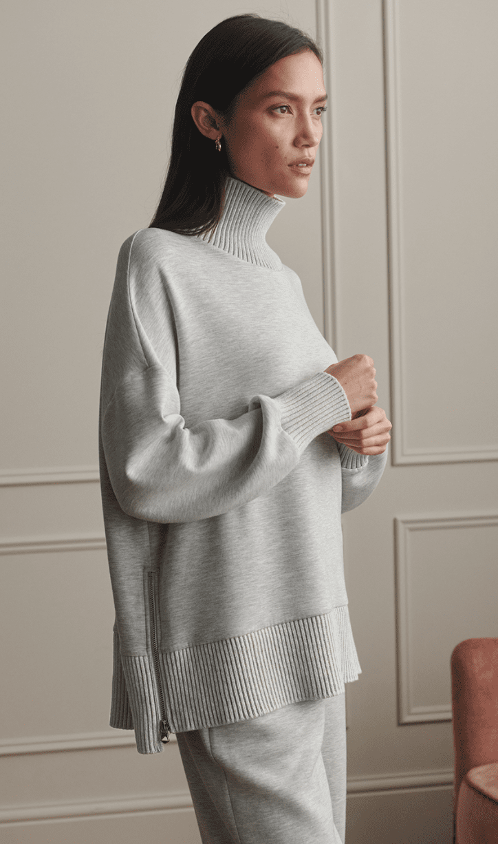 Barker High Neck Sweat - Detour Boutiques