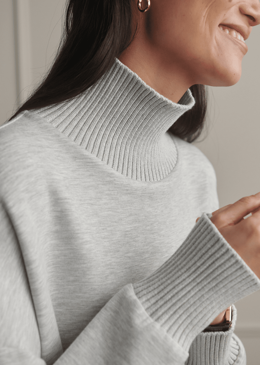 Barker High Neck Sweat - Detour Boutiques