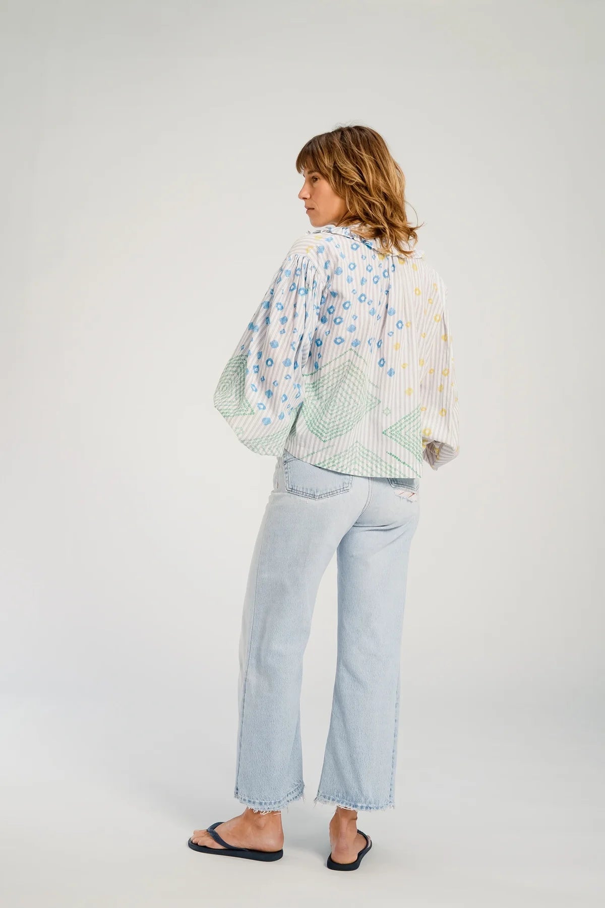 Baya Frill Blouse - Detour Boutiques