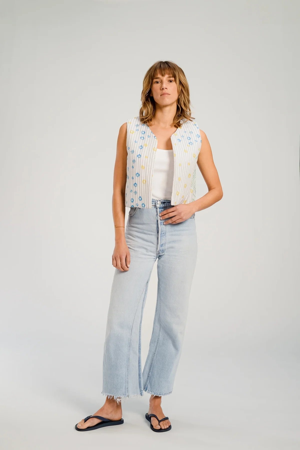 Baya Geometric Printed Bolero - Detour Boutiques
