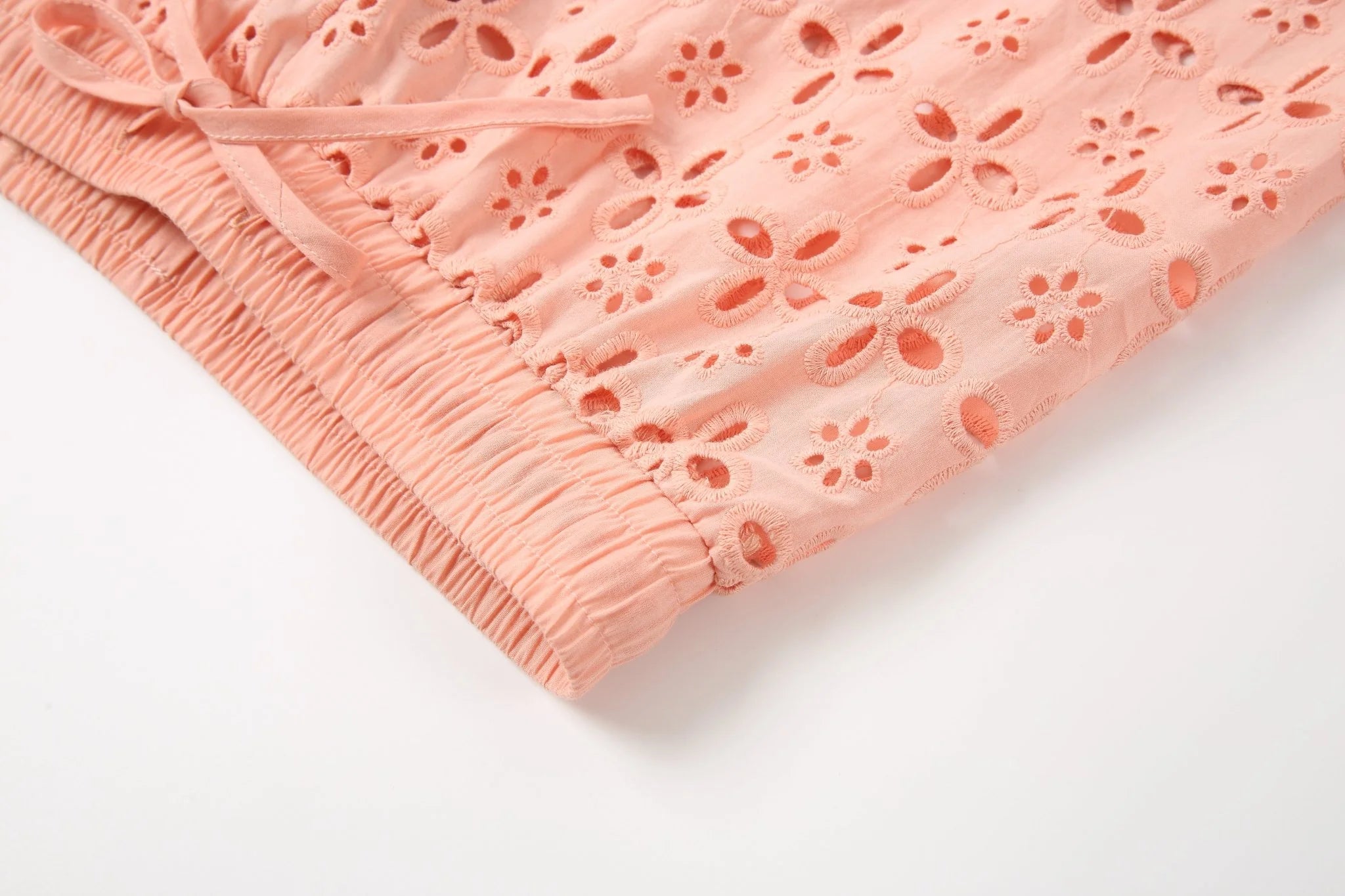 Beth Cotton Eyelet Pant - Detour Boutiques