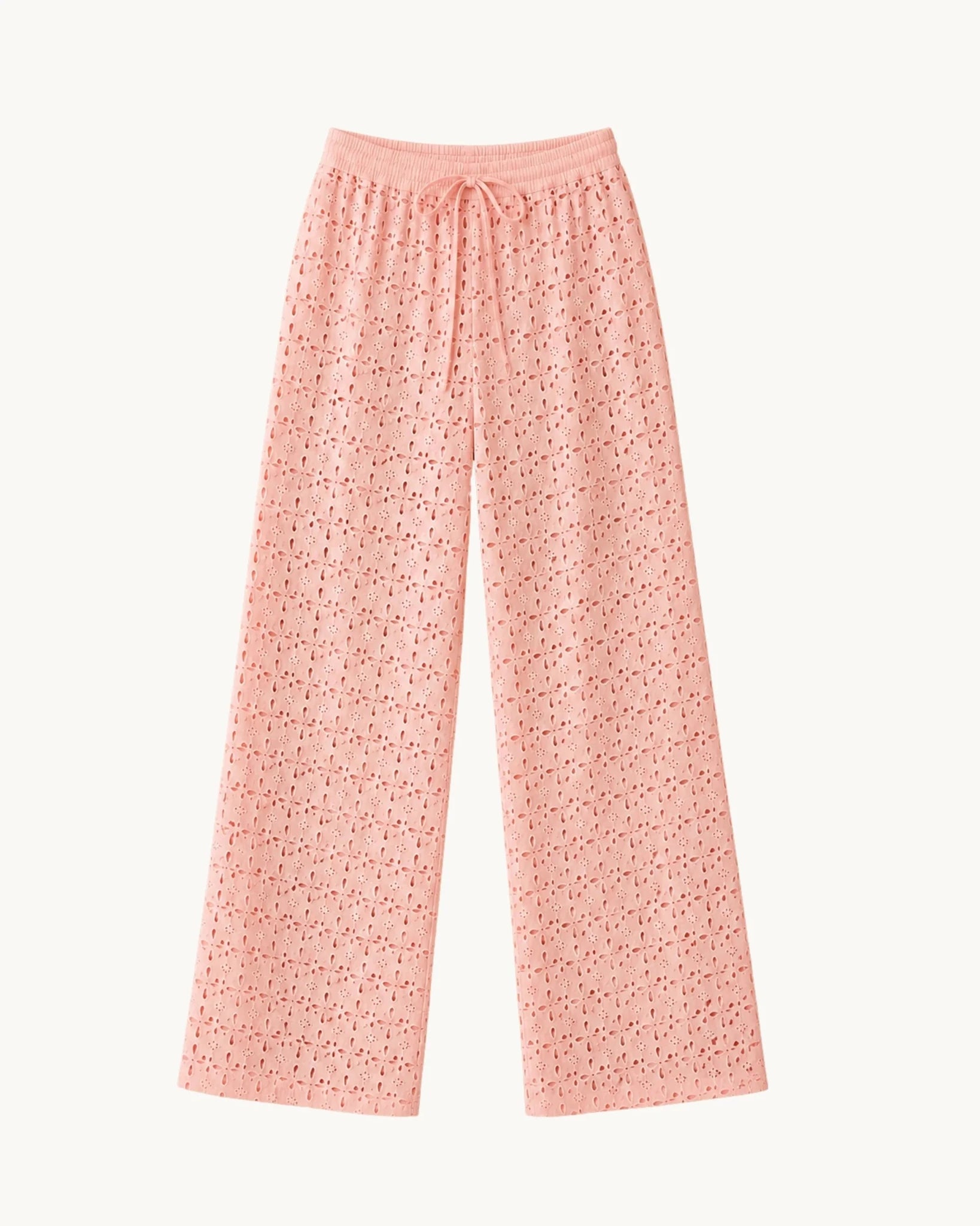 Beth Cotton Eyelet Pant - Detour Boutiques