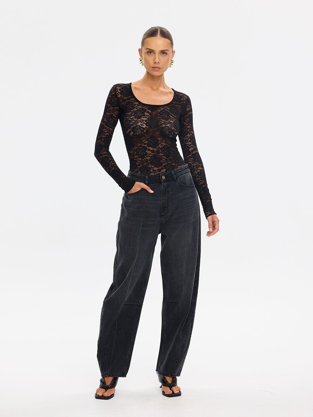 Bonnie Lace Bodysuit - Detour Boutiques