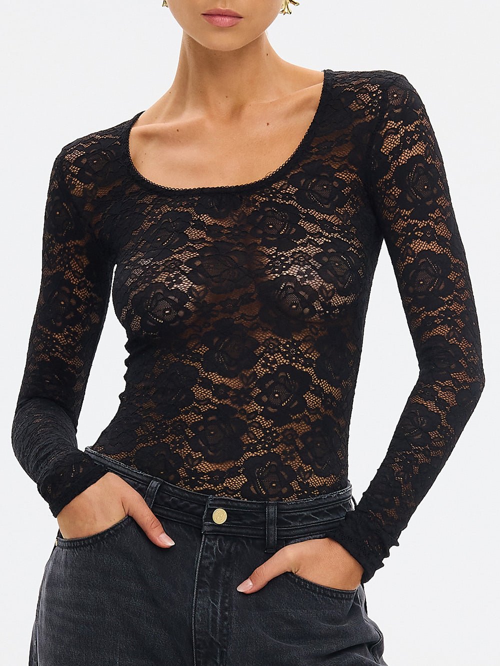 Bonnie Lace Bodysuit - Detour Boutiques