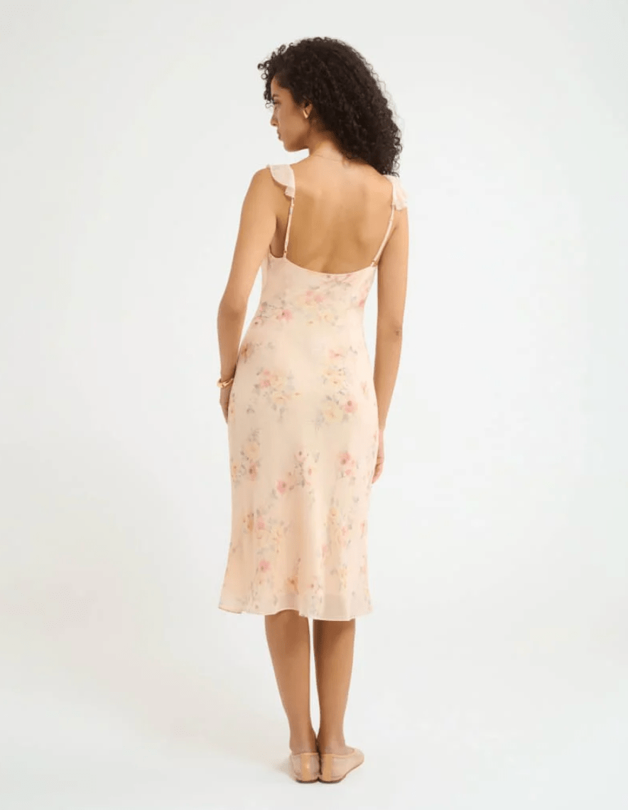 Butterfly Midi Dress - Detour Boutiques