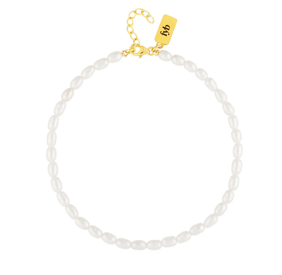 CAMILLE PEARL ANKLET - Detour Boutiques