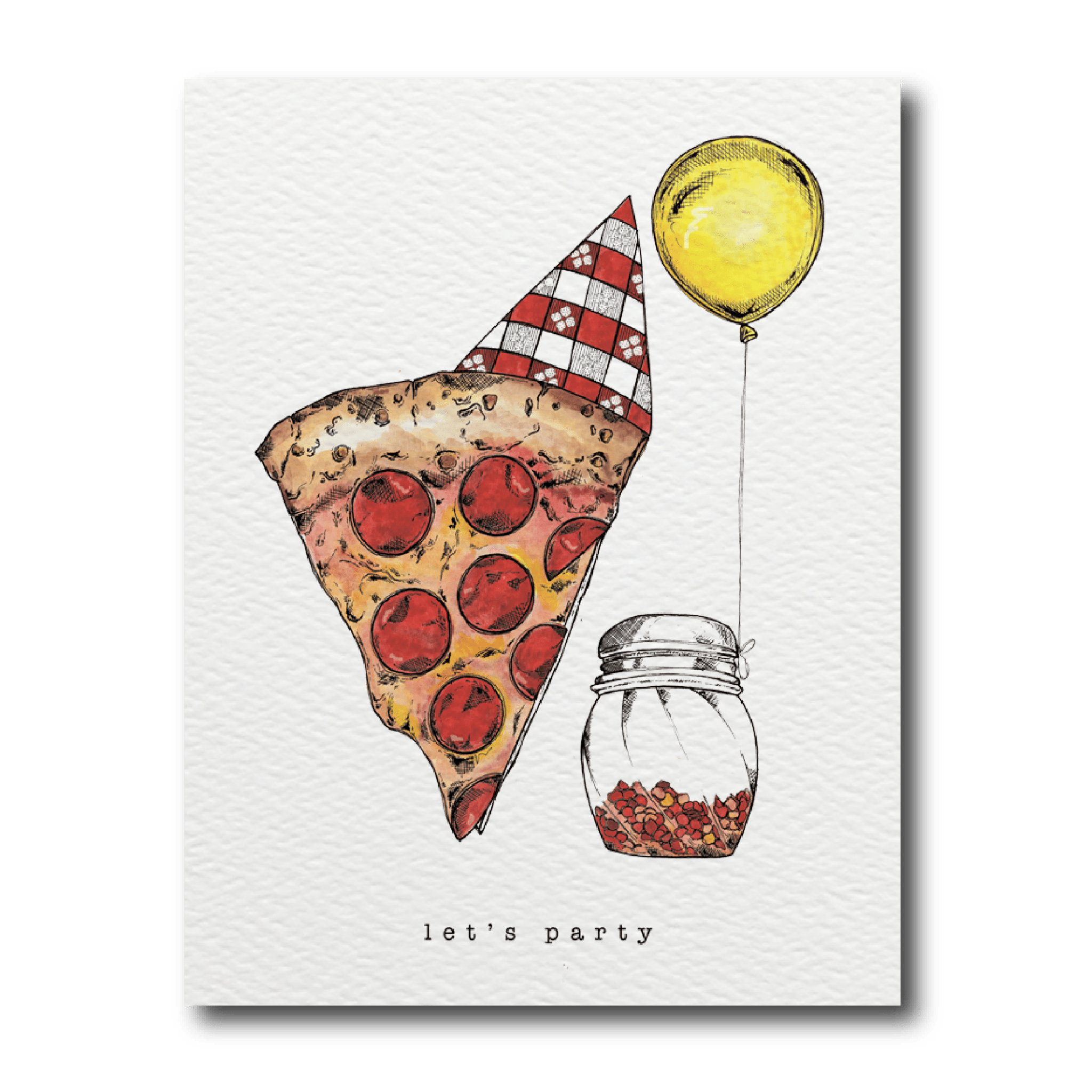 CARDS BY ALLIE - Pizza Party - Detour Boutiques