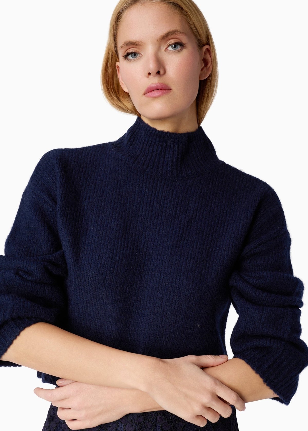 Catherine Cropped Sweater - Detour Boutiques