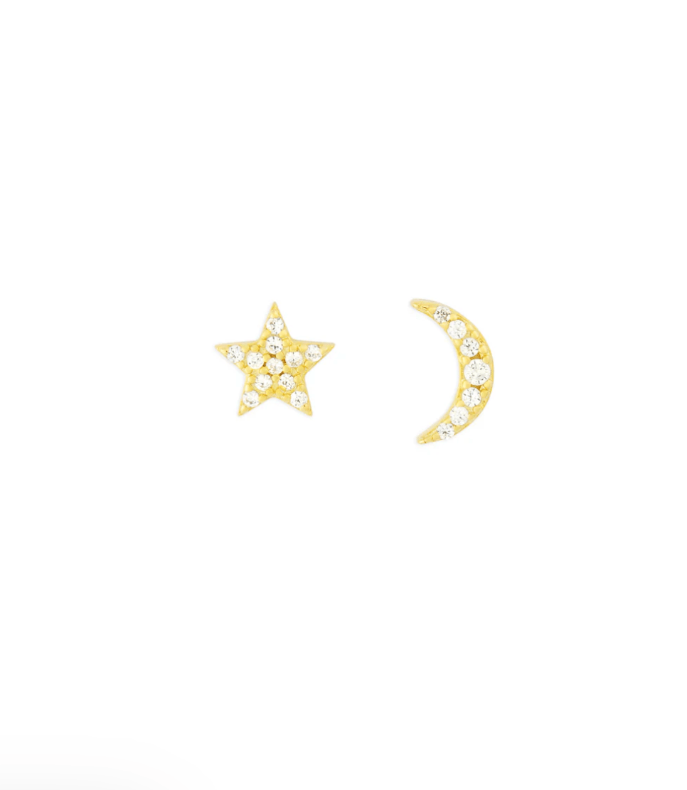 CELESTIAL STUDS GOLD - Detour Boutiques