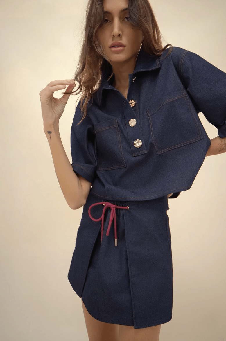 Char Denim Shirt - Detour Boutiques