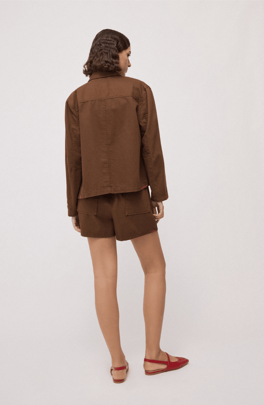 Cotton Embroidered Jacket - Detour Boutiques